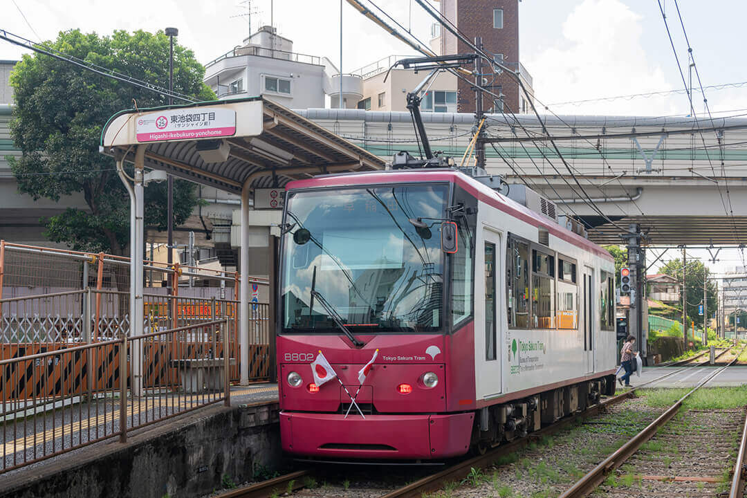 王電と市電の交差点にあった停留場